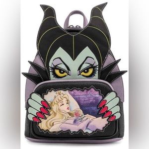 EUC - Maleficent Sleeping Beauty Loungefly Backpack